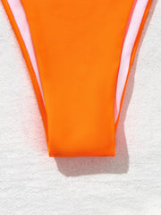 Women's Sexy Triangle Bathing Two Pieces Swimsuit Bikini Set,Padded Bathing Suits Sai Feel