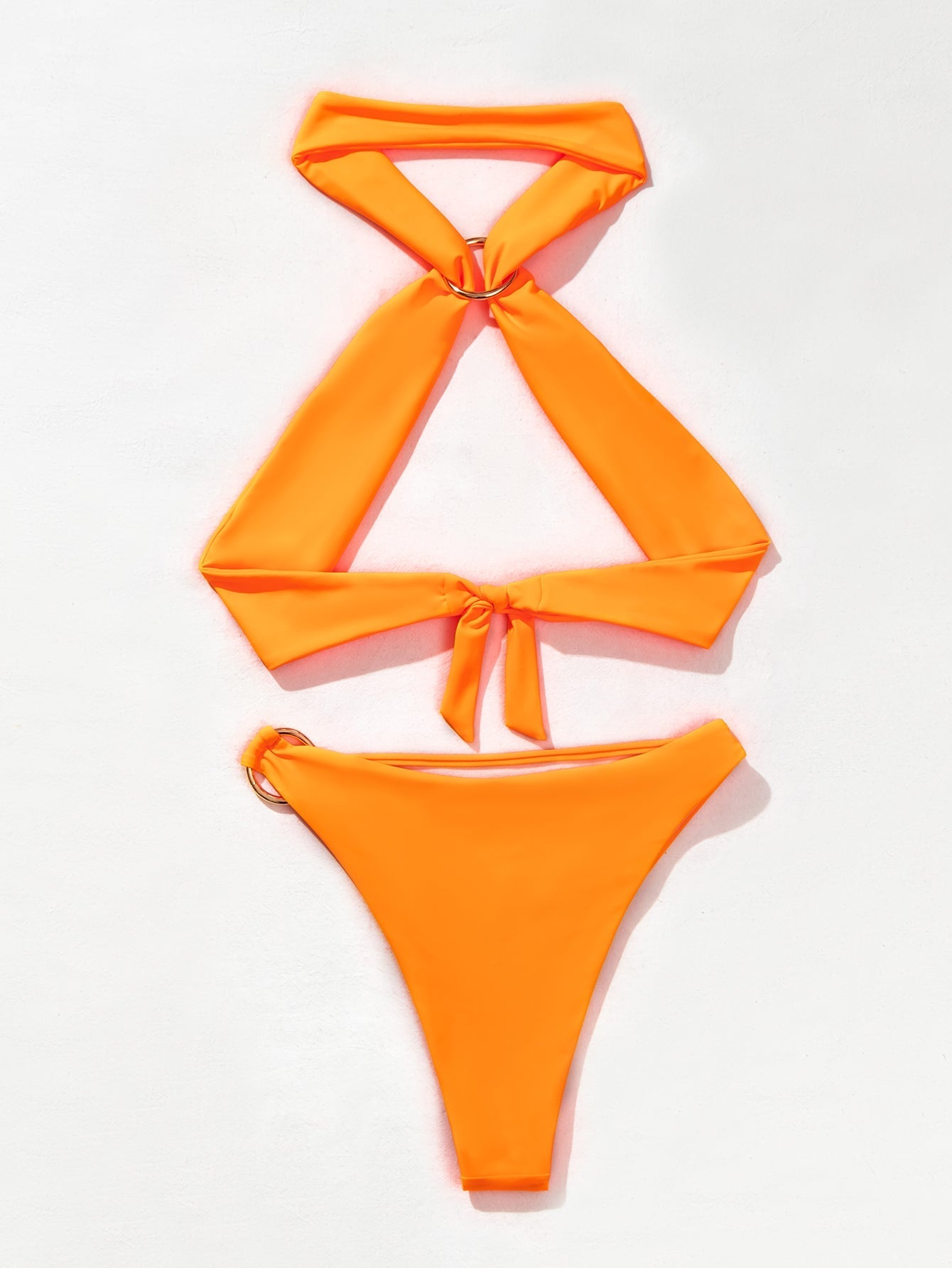 Women's Sexy Triangle Bathing Two Pieces Swimsuit Bikini Set,Padded Bathing Suits Sai Feel