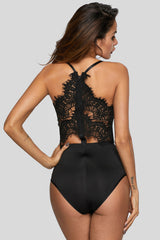 Women's Teddy Lingerie Sexy Lace Zipper Lingerie Bodysuit Black Bodysuit For Women Sai Feel Women's Teddy Lingerie Sexy Lace Zipper Lingerie Bodysuit Black Bodysuit For Women Sai Feel