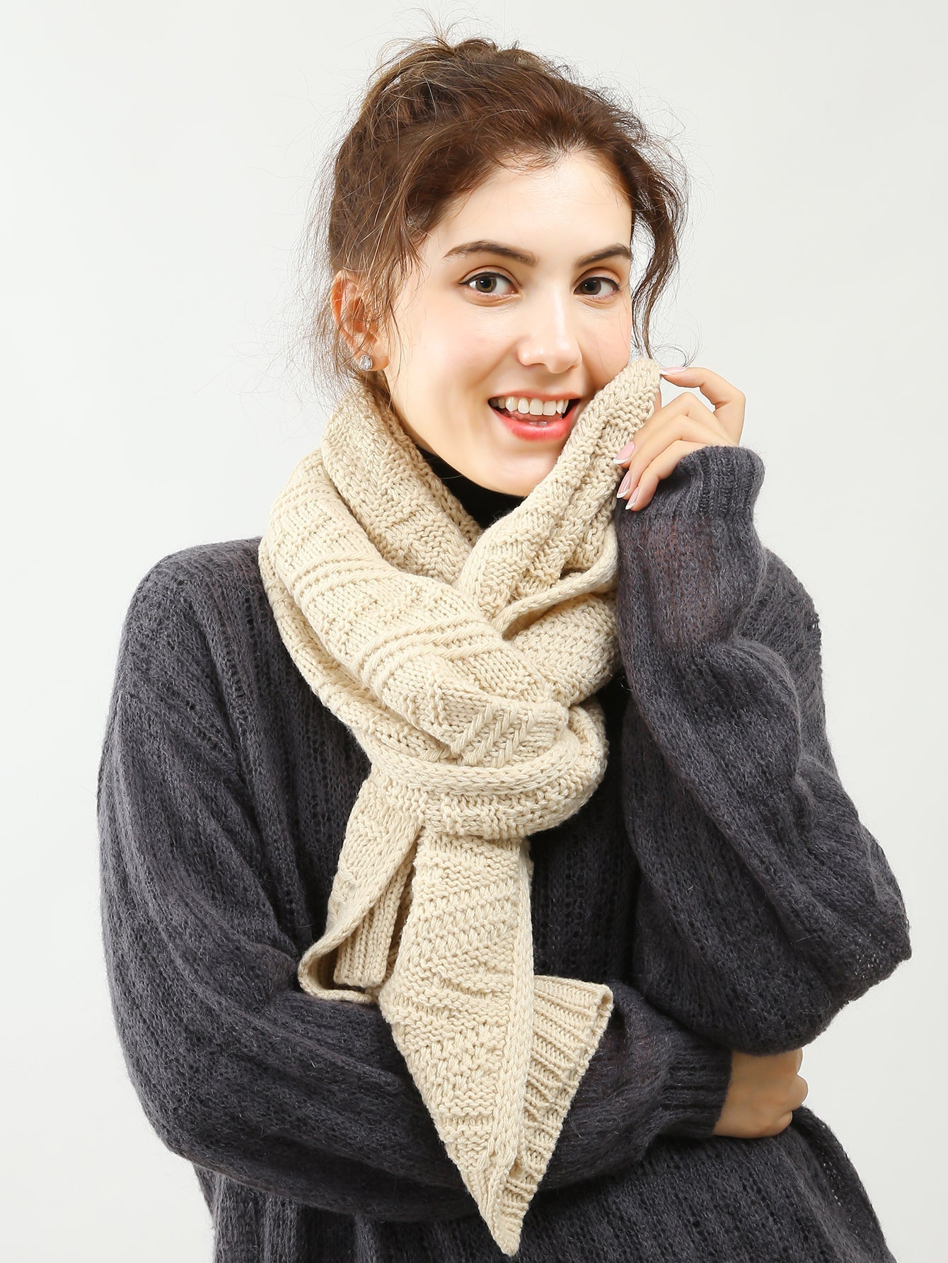 Women's Twill  design scarf Sai Feel