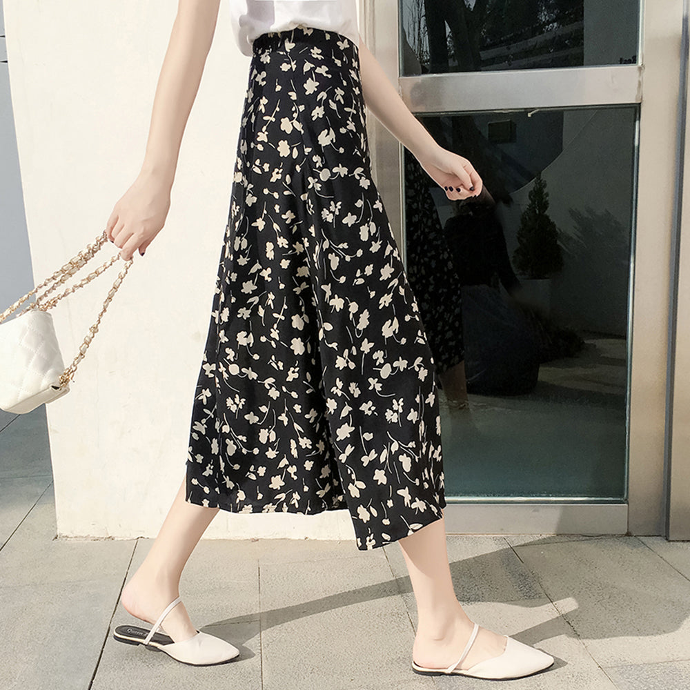 Women's dress floral high waist slim body skirt Sai Feel