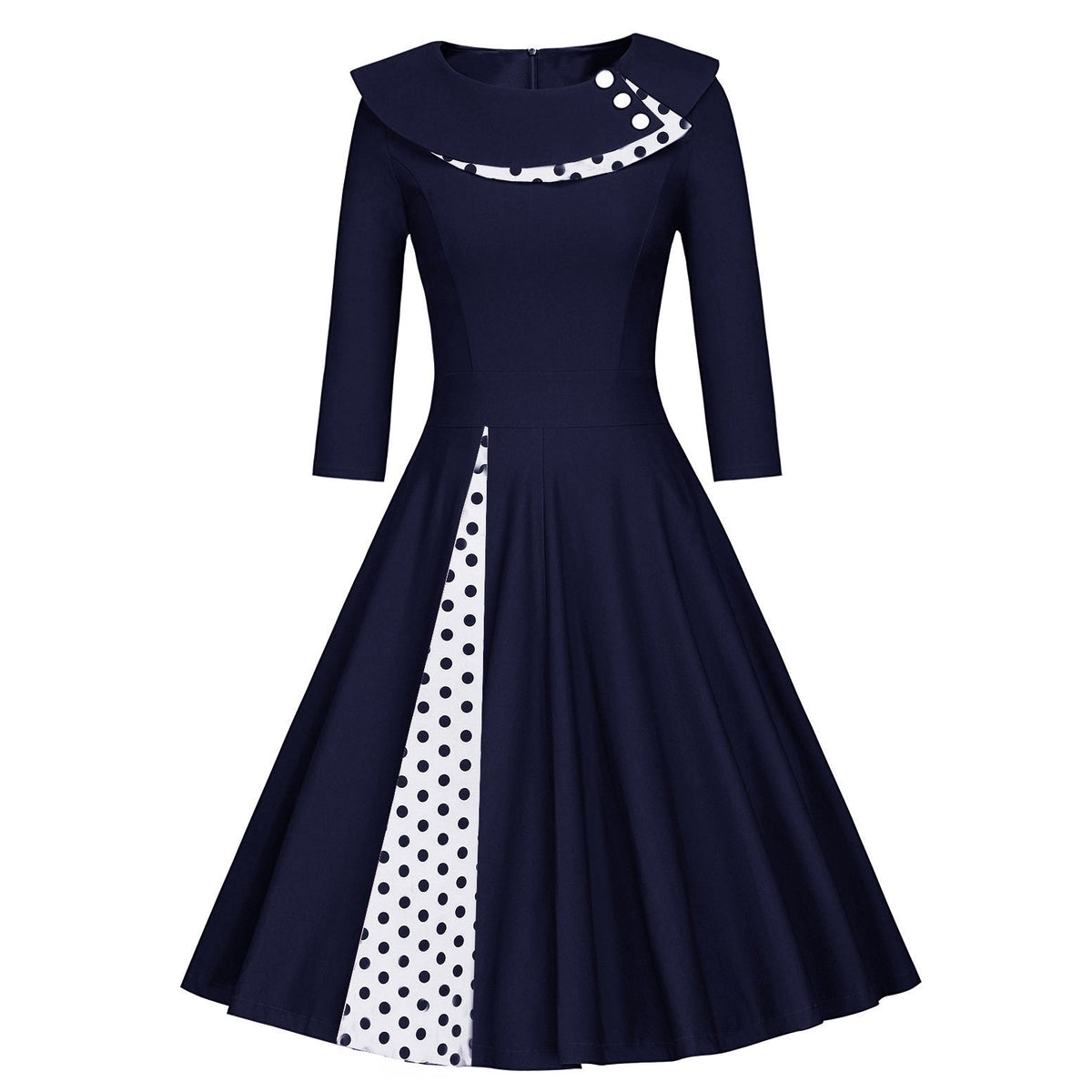 Womens 1950s Retro Rockabilly Princess Cosplay Dress Floral Halter Audrey Hepburn 50's 60's Party Costume Gown(S-2XL) Sai Feel