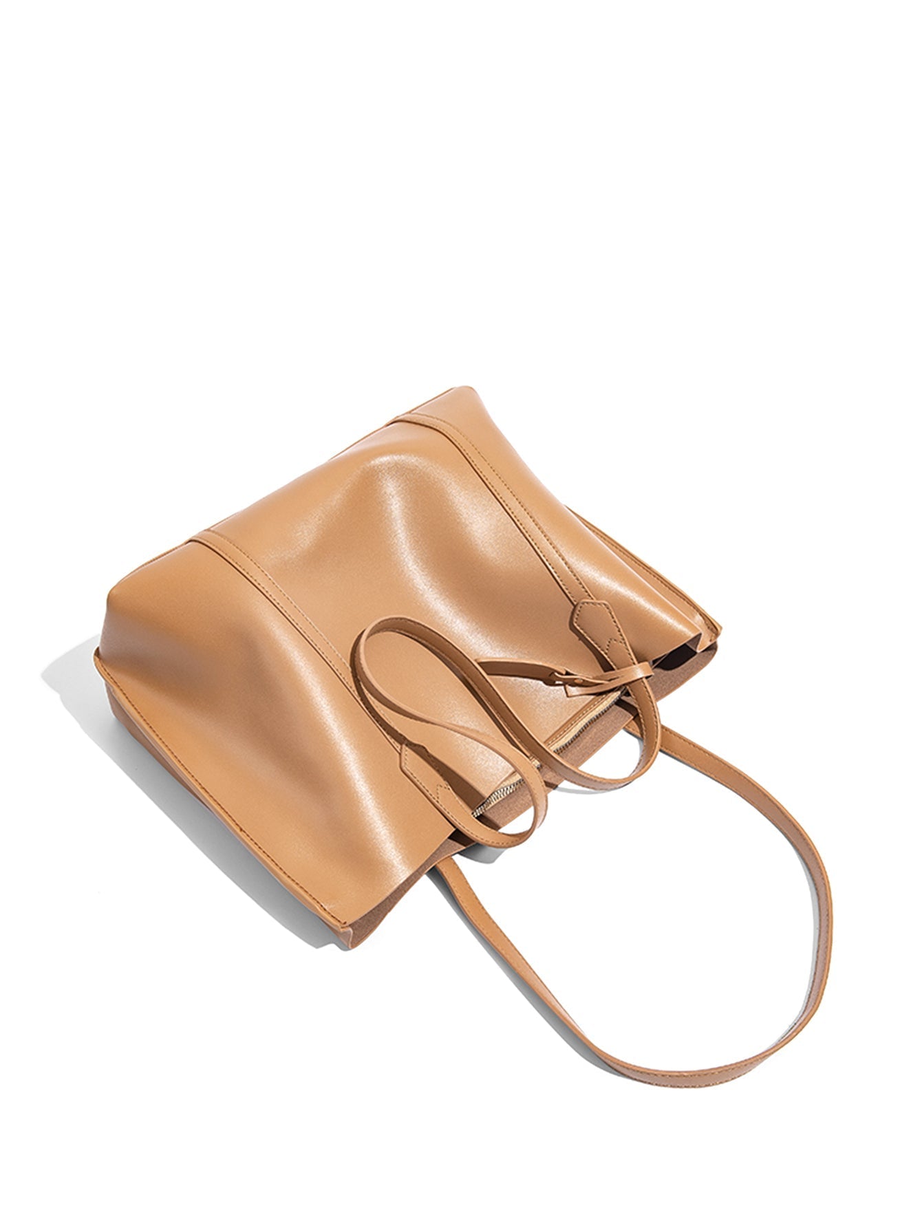 Womens Leather Laptop Tote Office Shoulder Handbag Sai Feel