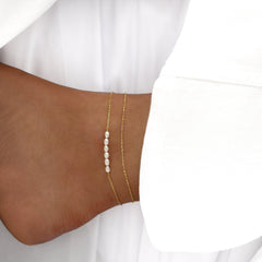 Zali Anklet Gold