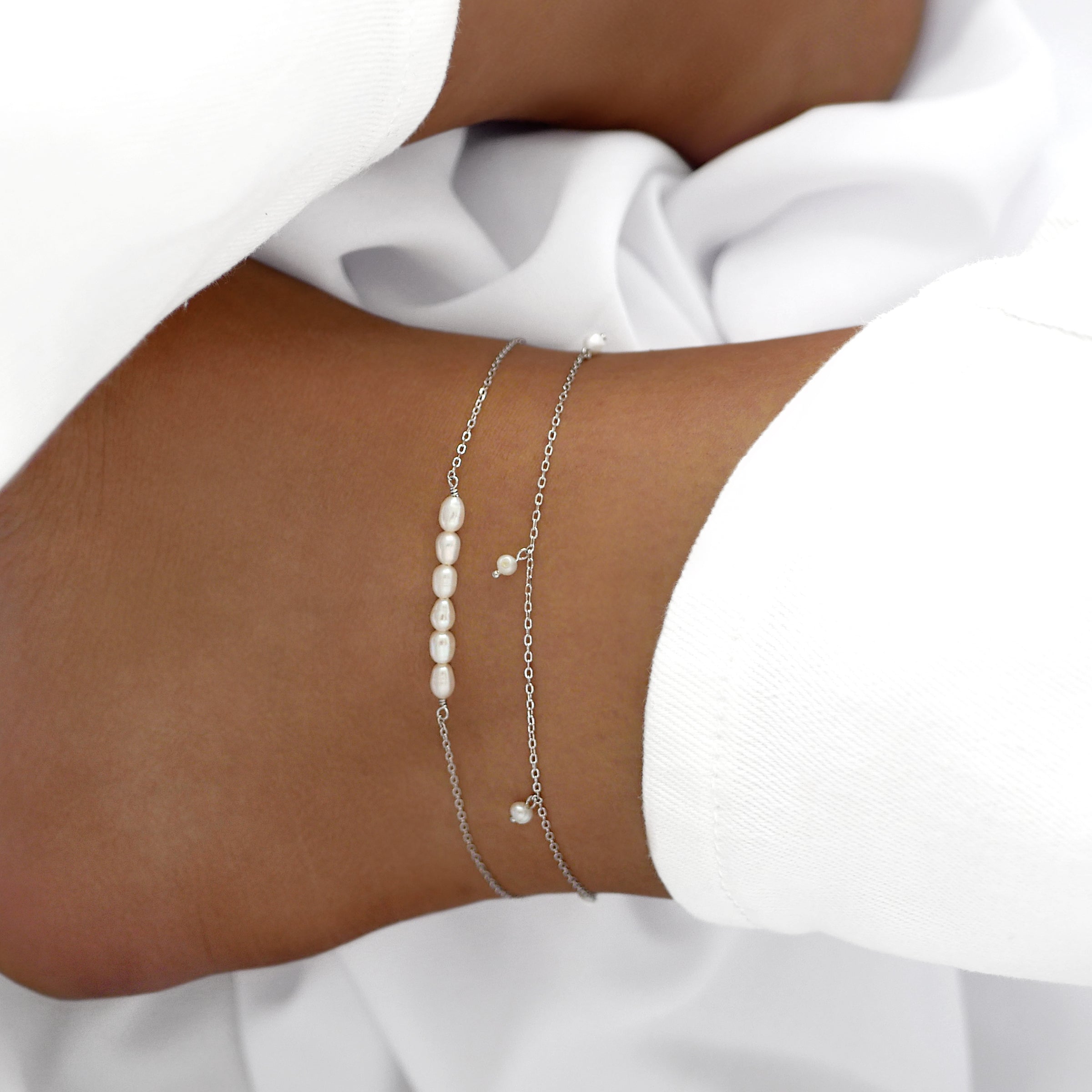 Zali Anklet Silver