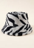 Zebra Print Bucket Hat Sai Feel