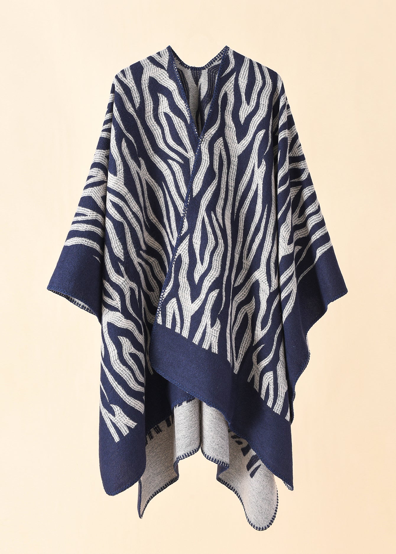 Zebra Print Shawl Sai Feel