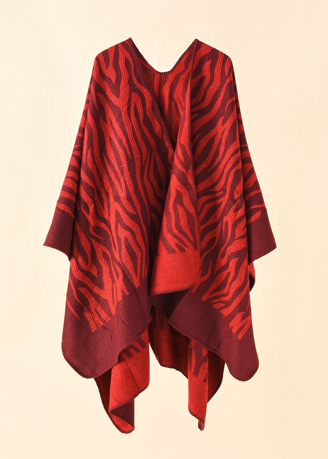 Zebra Print Shawl Sai Feel