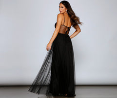 Zoya Mesh Tulle Bustier Dress Sai Feel