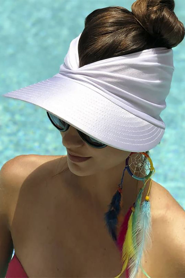 Wide Brim Foldable Sun Golf Visor Hat