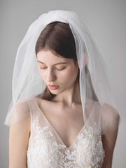 layers Rhinestone shinning wedding veil Sai Feel