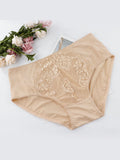 silky Panty Sexy Women Underwear Lace Lingerie Comfortable Breathable for Plus Size Weight 50-100kg Women Sai Feel
